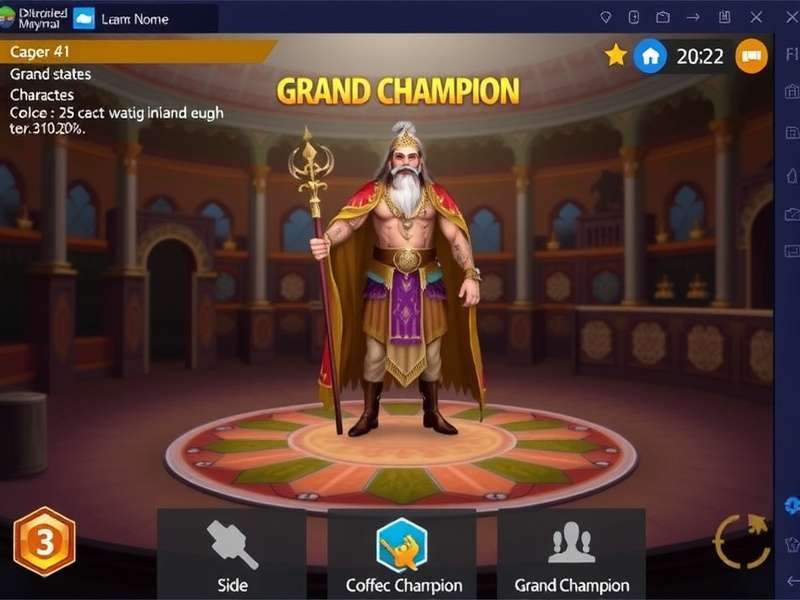 Grand Champion Character Selection